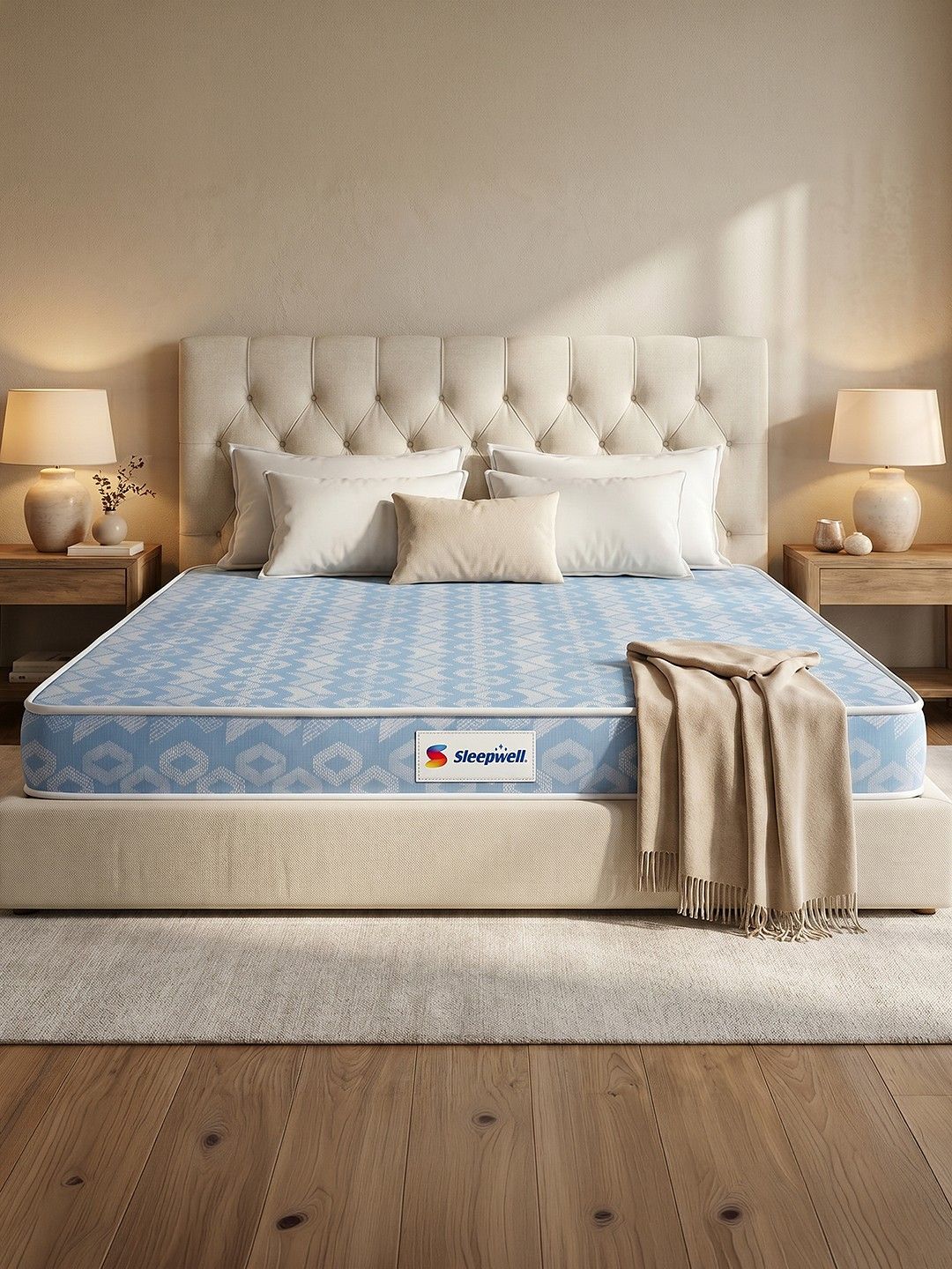 Sleepwell dual double 5 inch mattress
