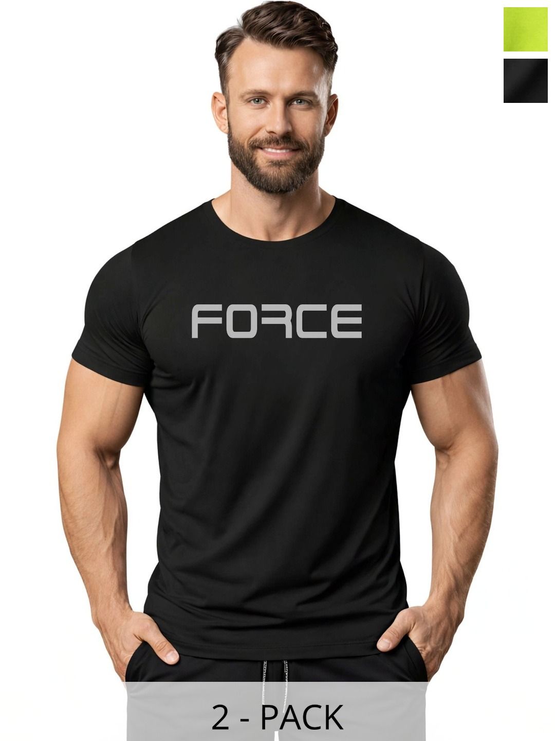 3Colors Men Typography 2 Printed Moisture Wicking T-shirt-picture-10