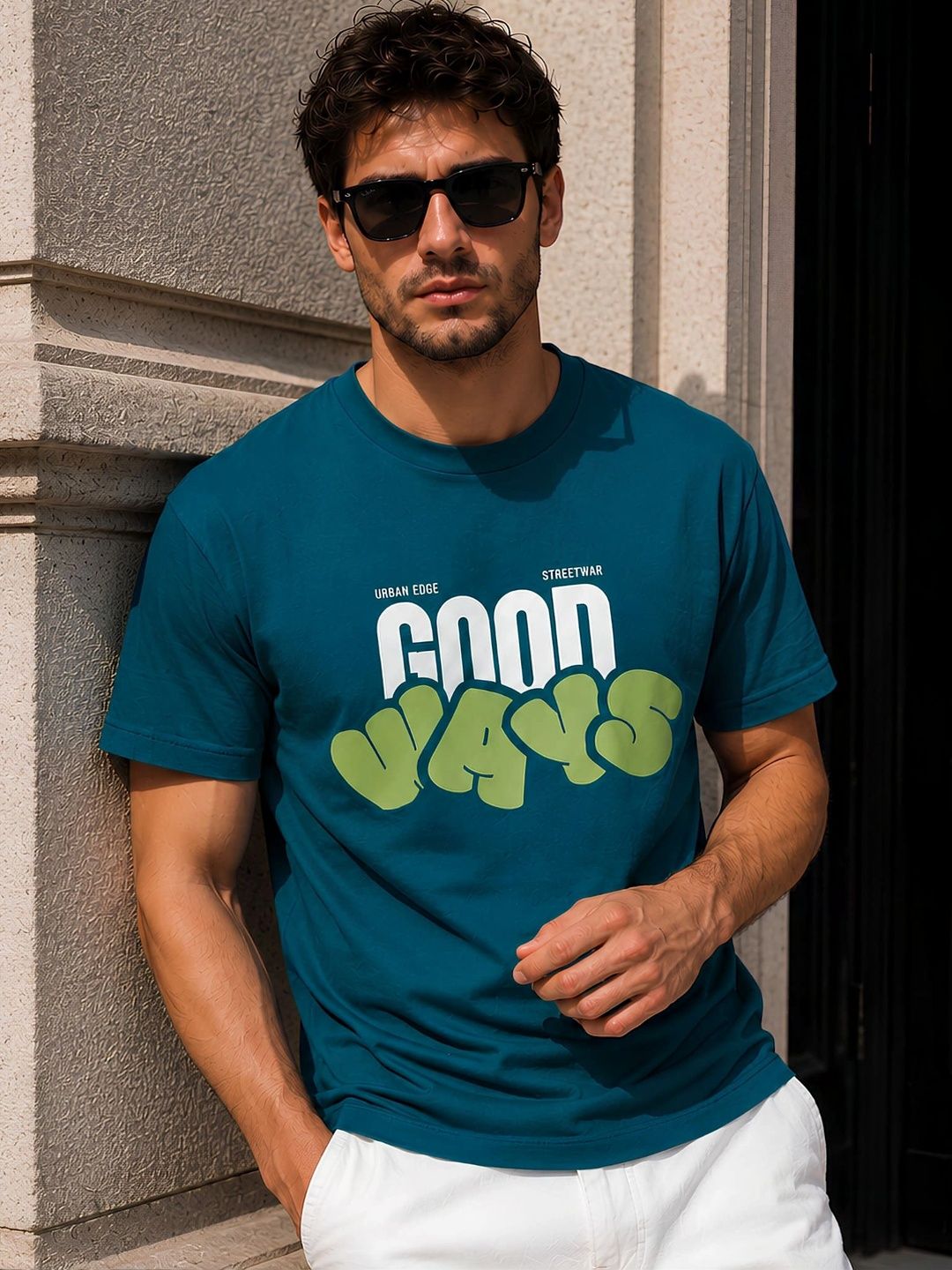 THESEVENLOOK Men Typography Printed T-shirt-picture-32