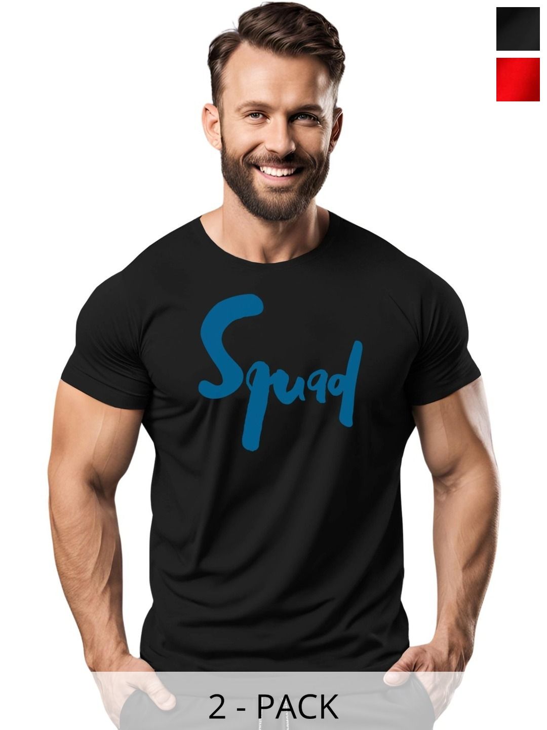 3Colors Men Typography 2 Printed Moisture Wicking T-shirt-picture-21