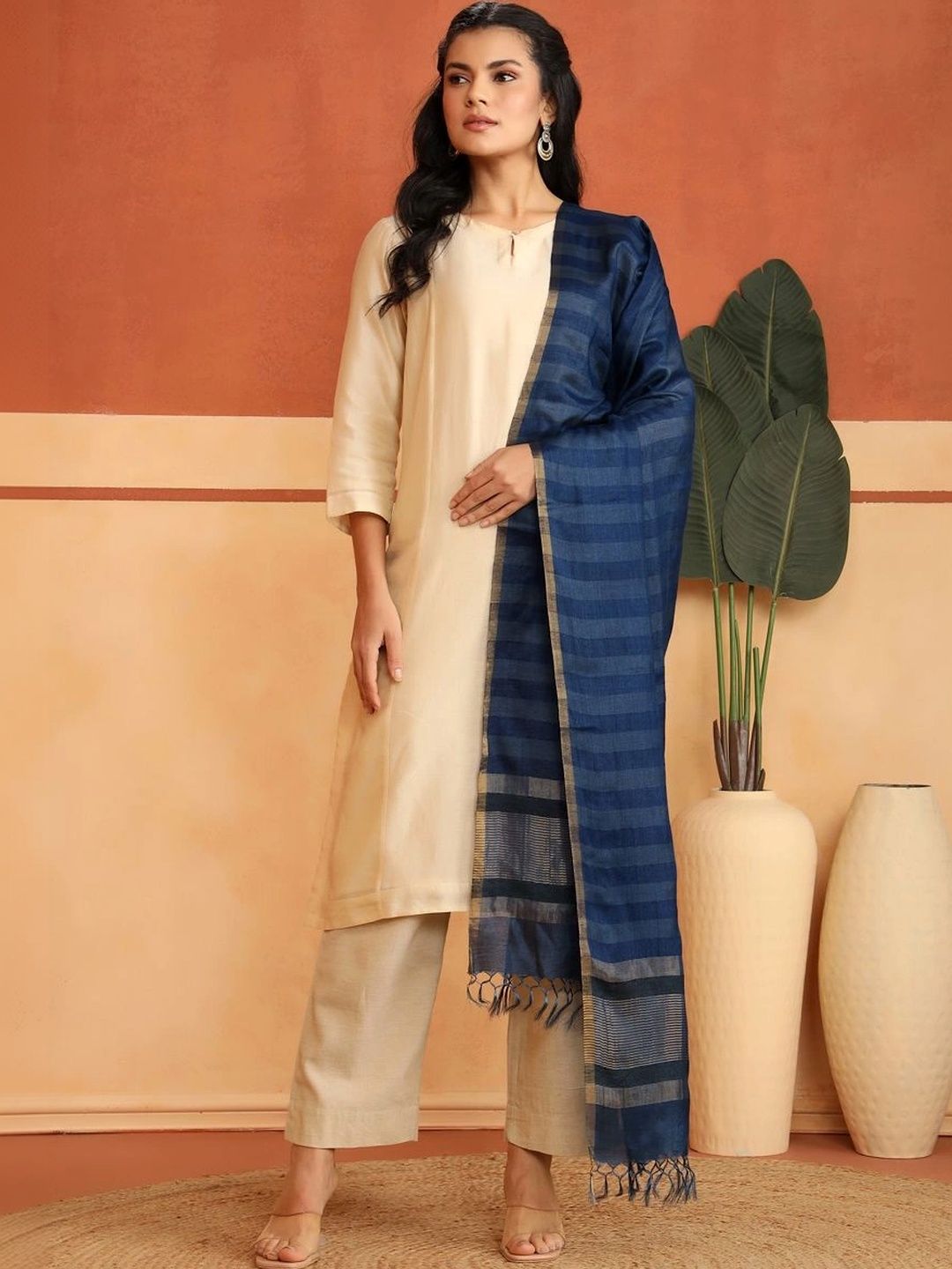 Fabindia Striped Dupatta-picture-35