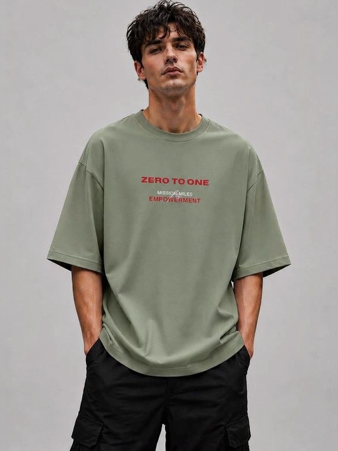 9TUNKI Men Typography Printed Pure Cotton T-shirt-picture-11