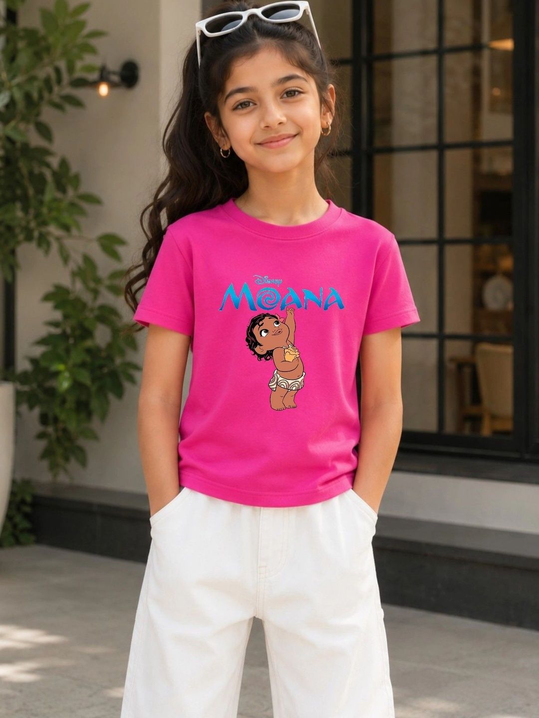 Disney By Miss and Chief Girls Printed T-shirt-picture-46