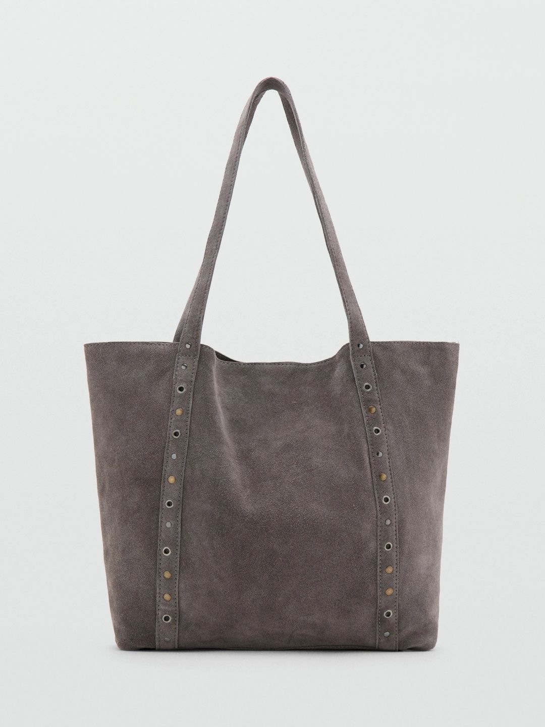 MANGO MNG Leather Structured Tote Bag-picture-16