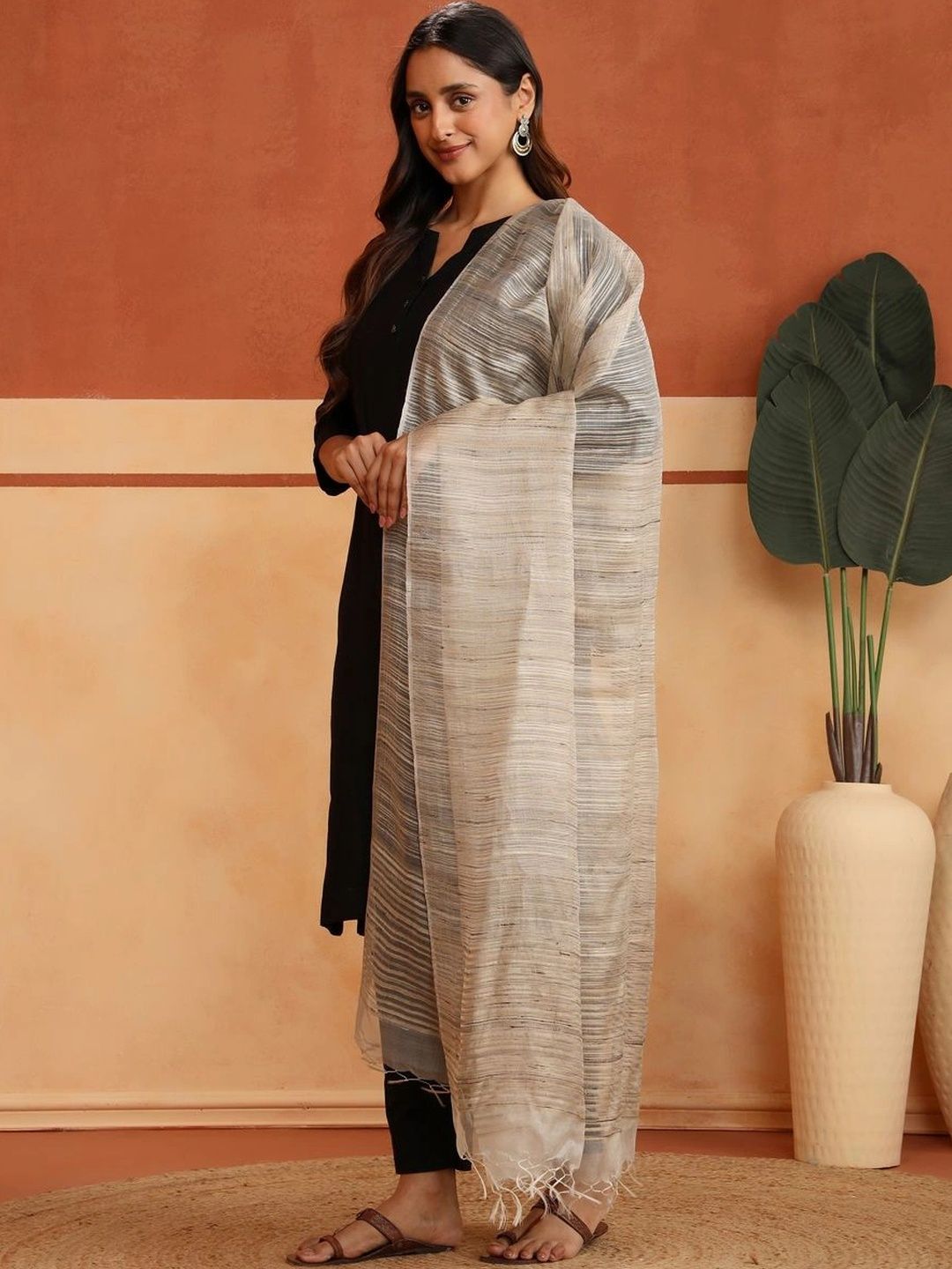 Fabindia Woven Design Dupatta-picture-55