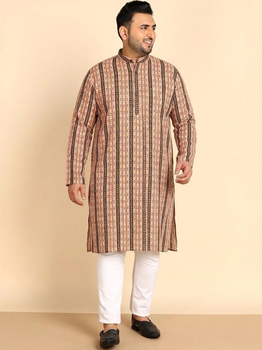 Sztori Men Printed Kurta-picture-22