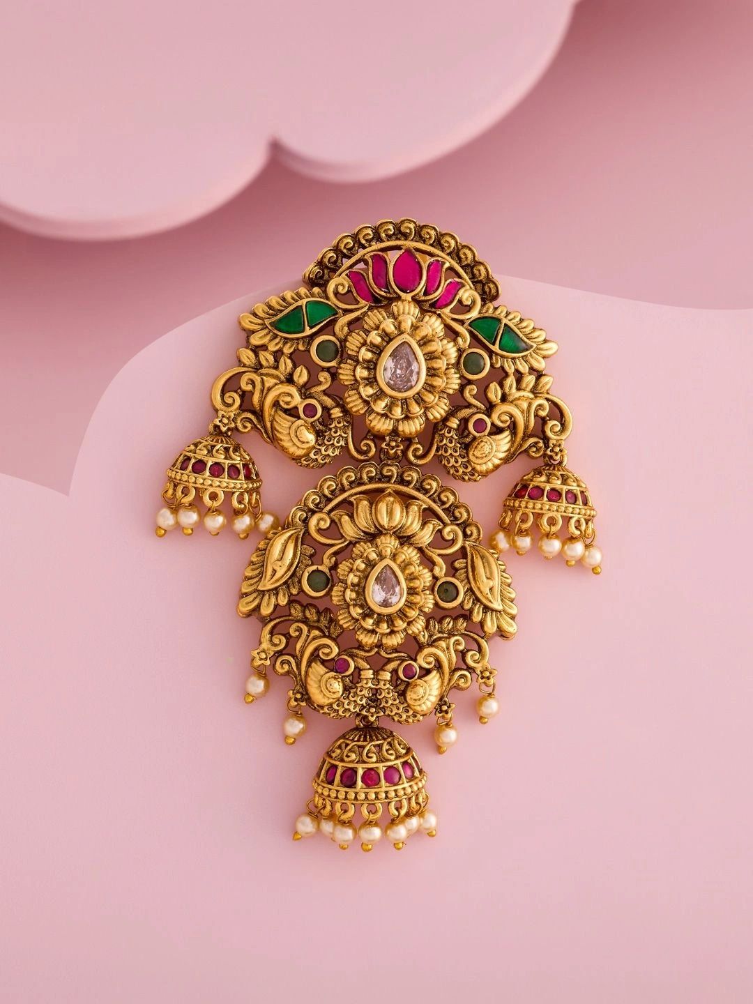 Kushal's Fashion Jewellery Women Embellished Comb Pin-image-18