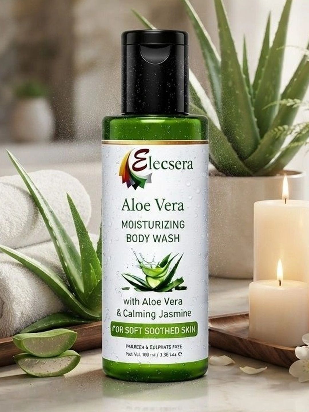 Elecsera Aloe Vera Shower Gel For Hydration - 100 ml-picture-22