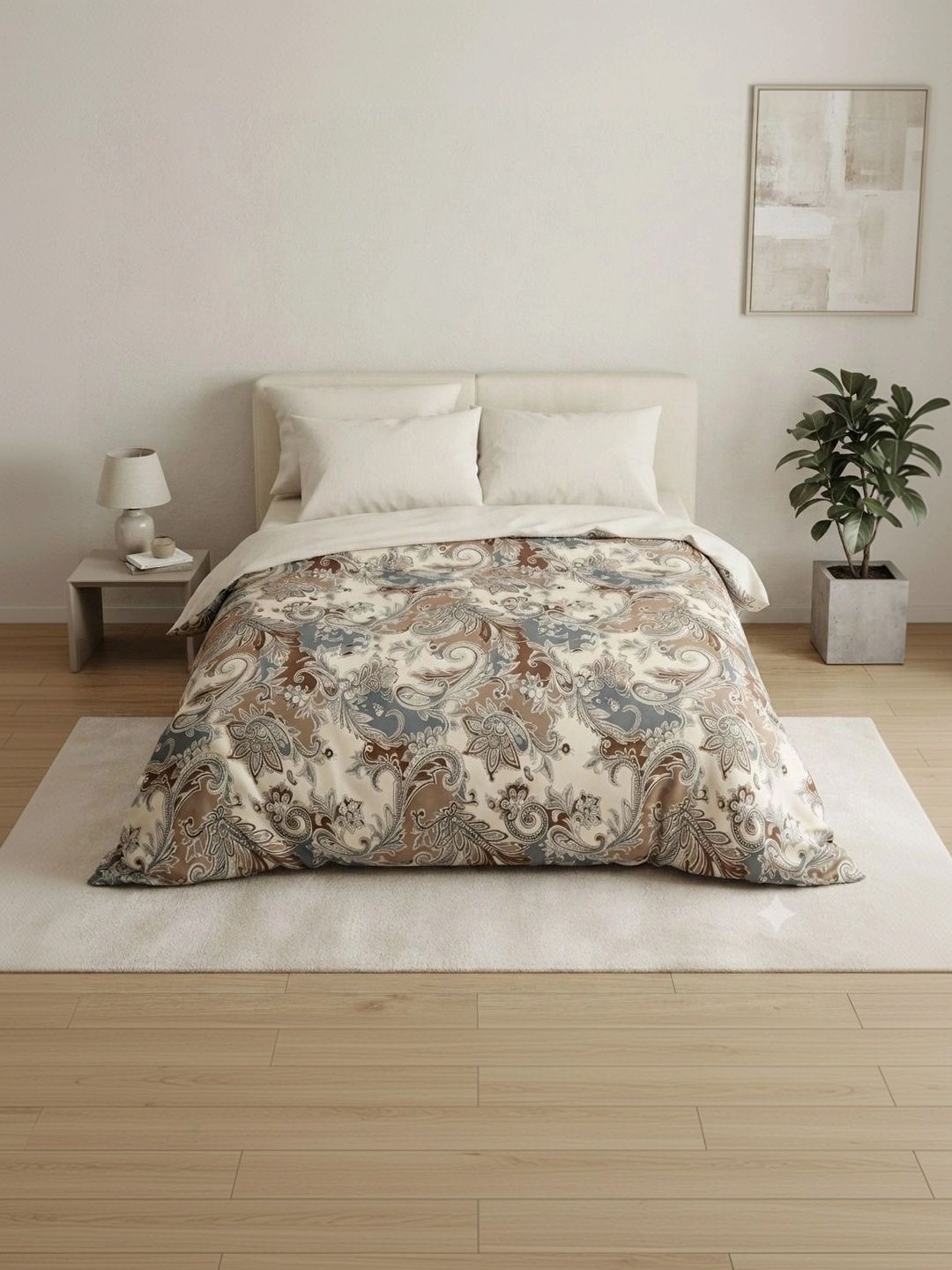 CHICERY Multicoloured Ethnic Motifs AC Room 210 GSM Quilt-picture-20