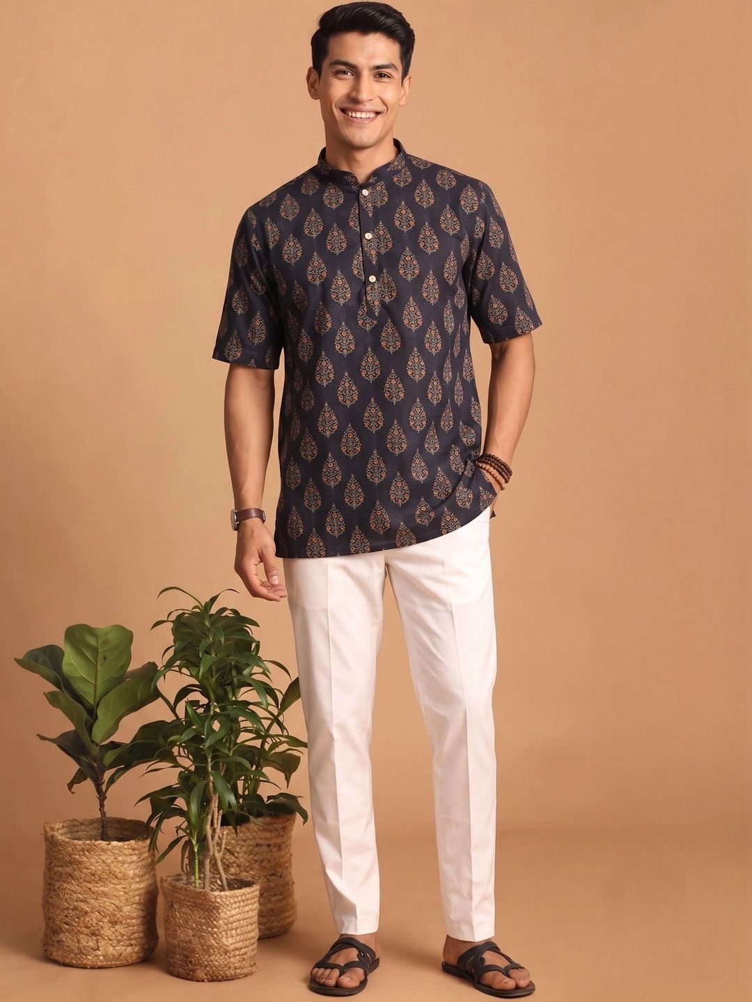 Angasudha Men Ethnic Motifs Printed Kurta-picture-17