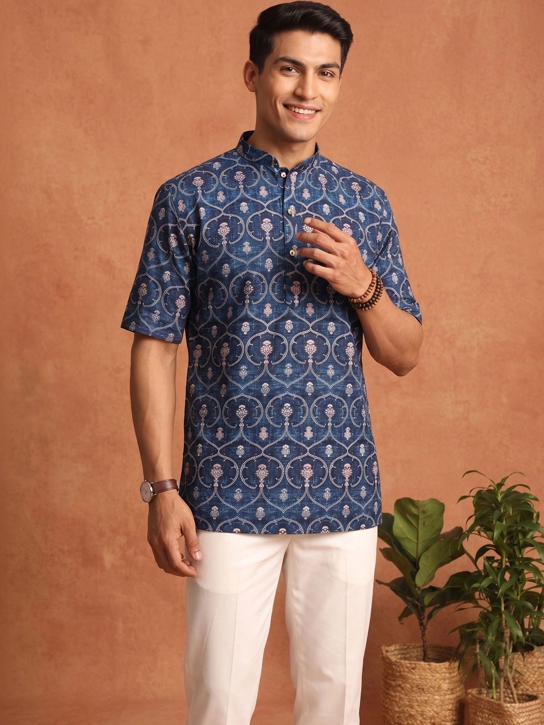 Angasudha Men Ethnic Motifs Printed Kurta-picture-38