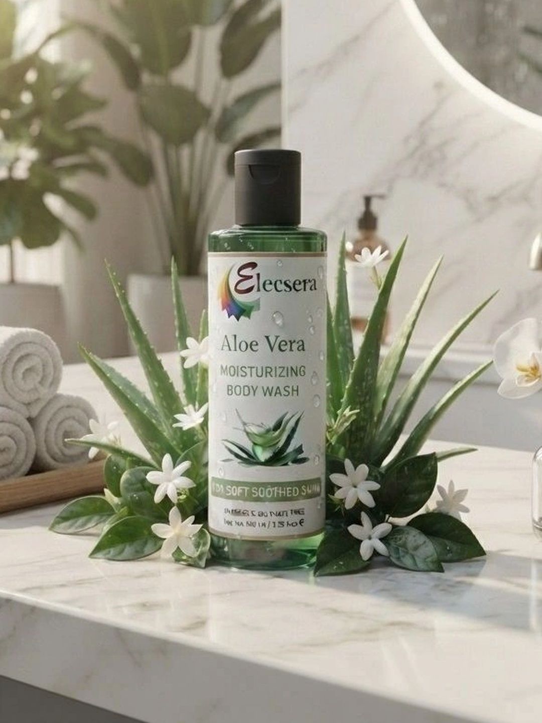 Elecsera Aloe Vera Shower Gel For Hydration - 100 ml-picture-11