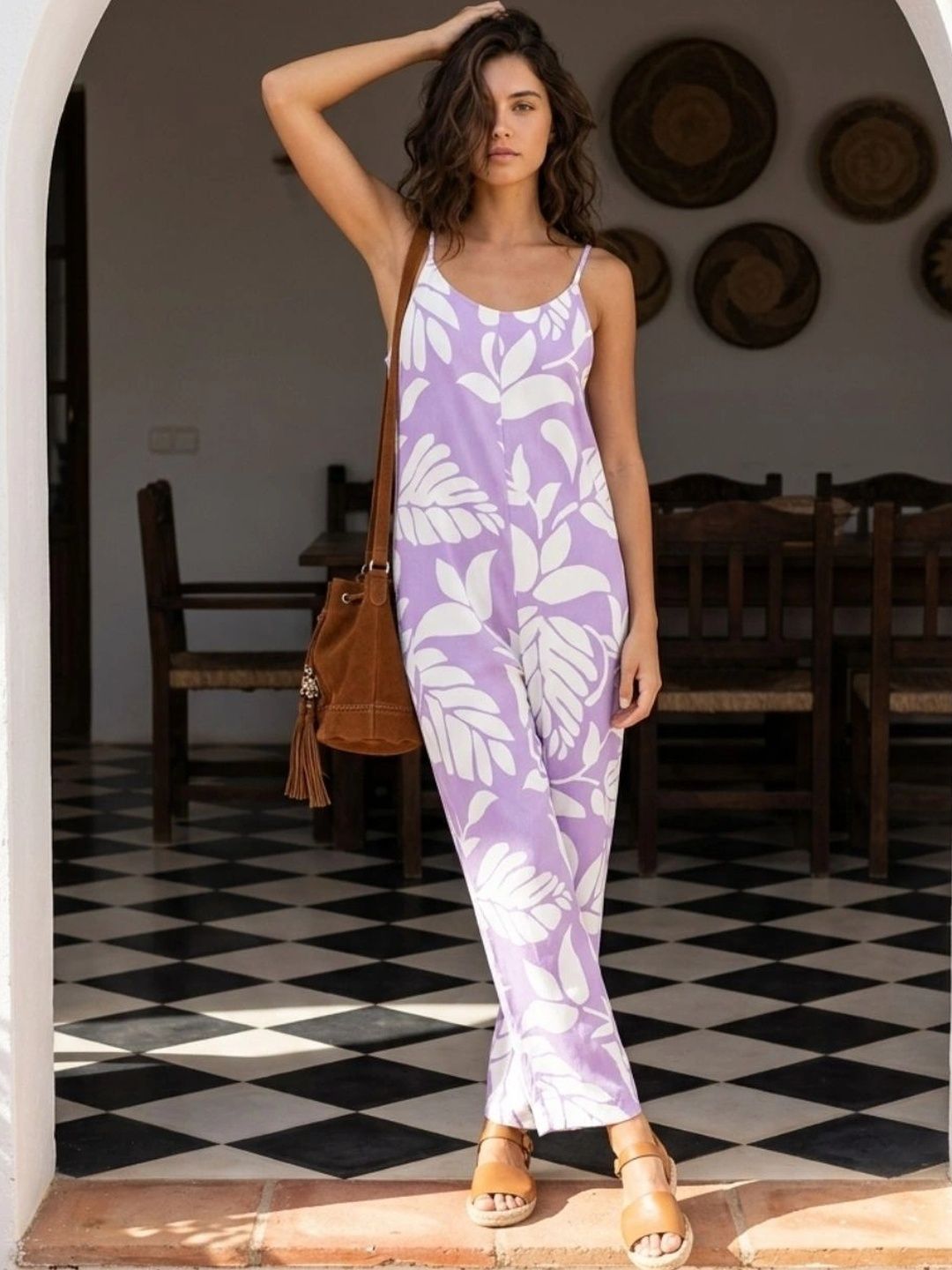 STREET 9 Printed Basic Jumpsuit-image-17