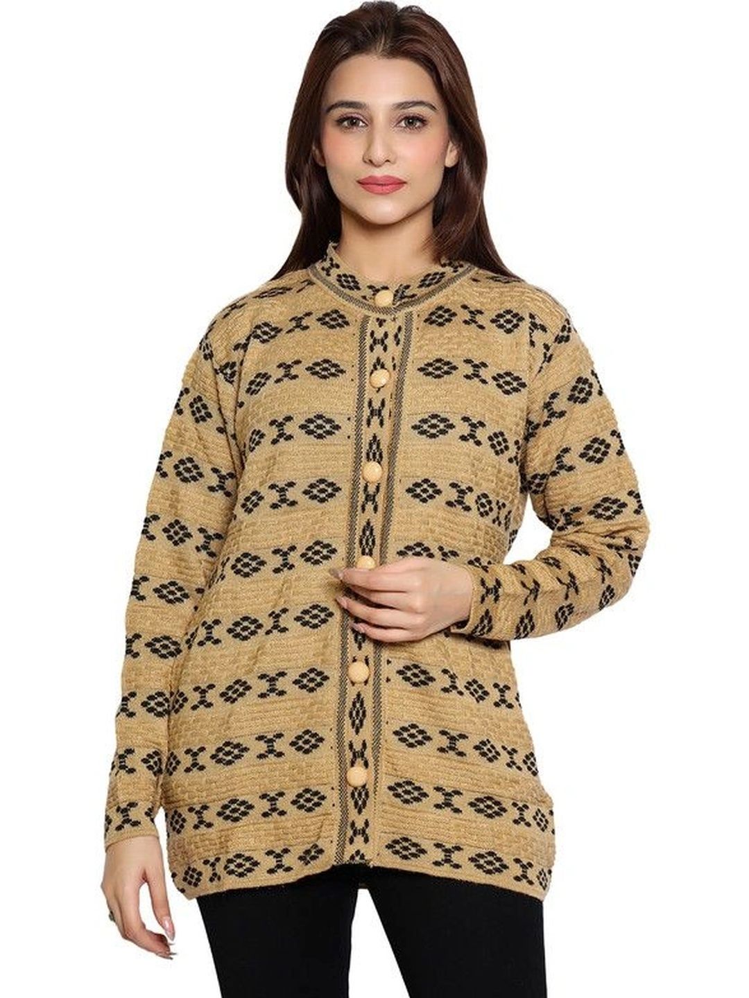 Grand Line Women Printed Cardigan-picture-21