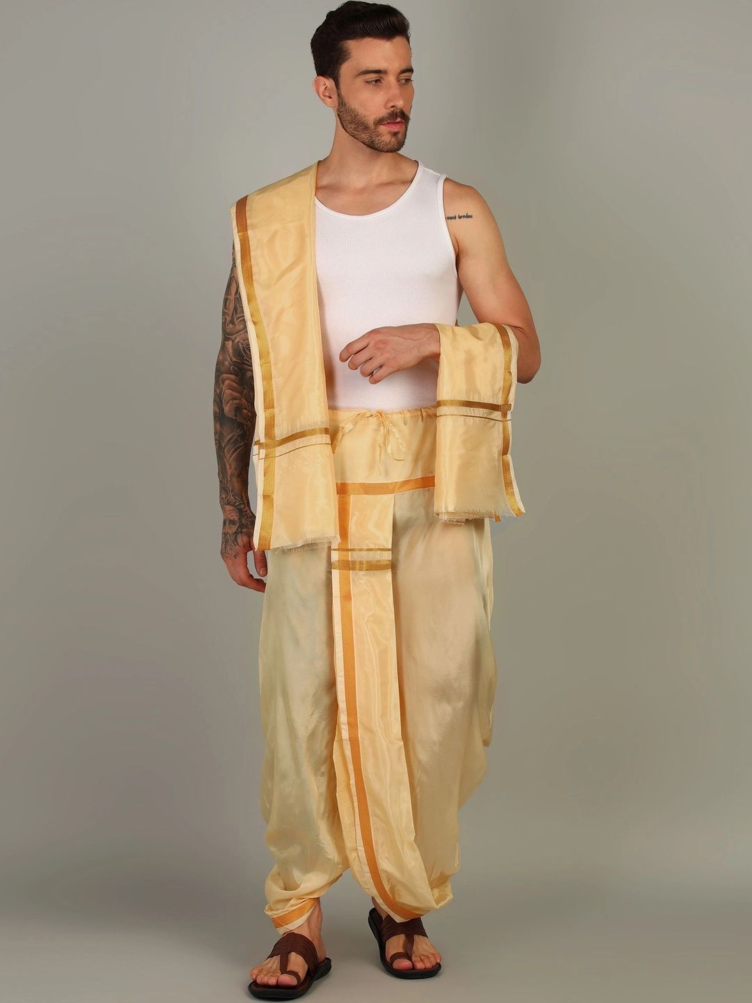 Sac Shree Aparajeet Creations Men Dhoti Dhotis-picture-27