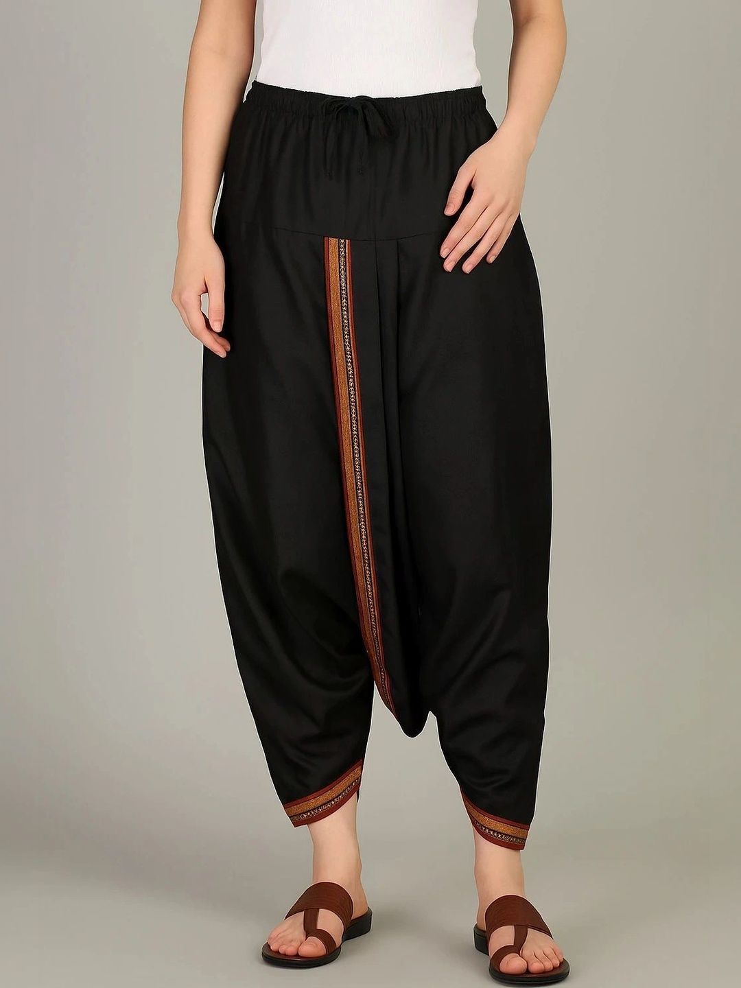 Radhika Handloom Men Dhoti Pants Dhotis-picture-47
