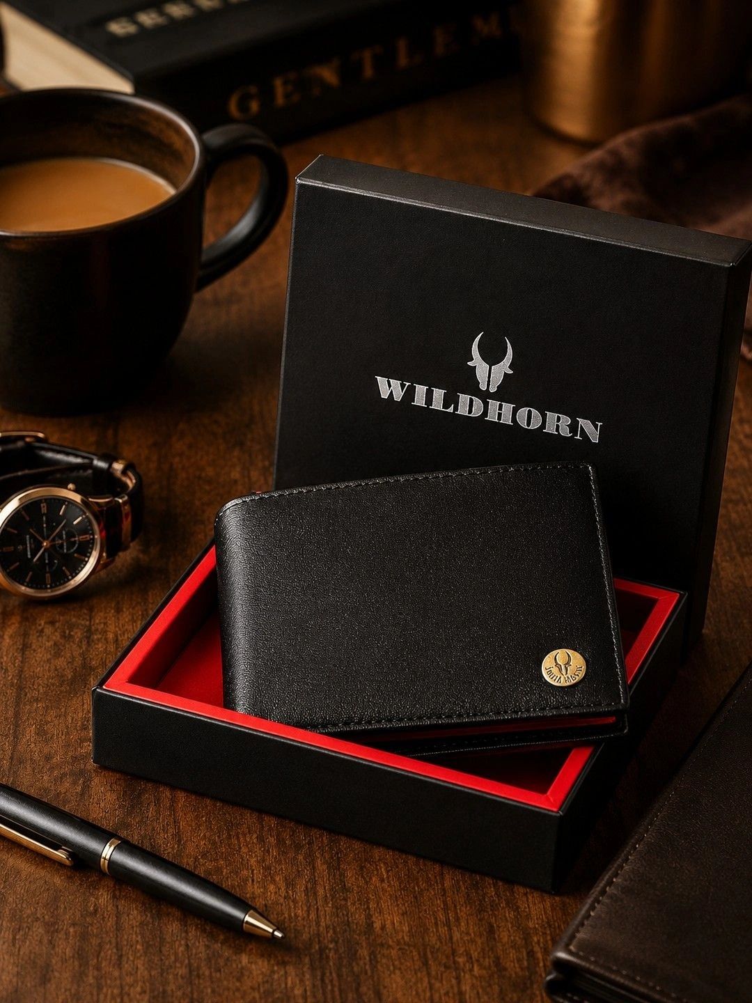 WildHorn Men Leather Two Fold Wallet-picture-17