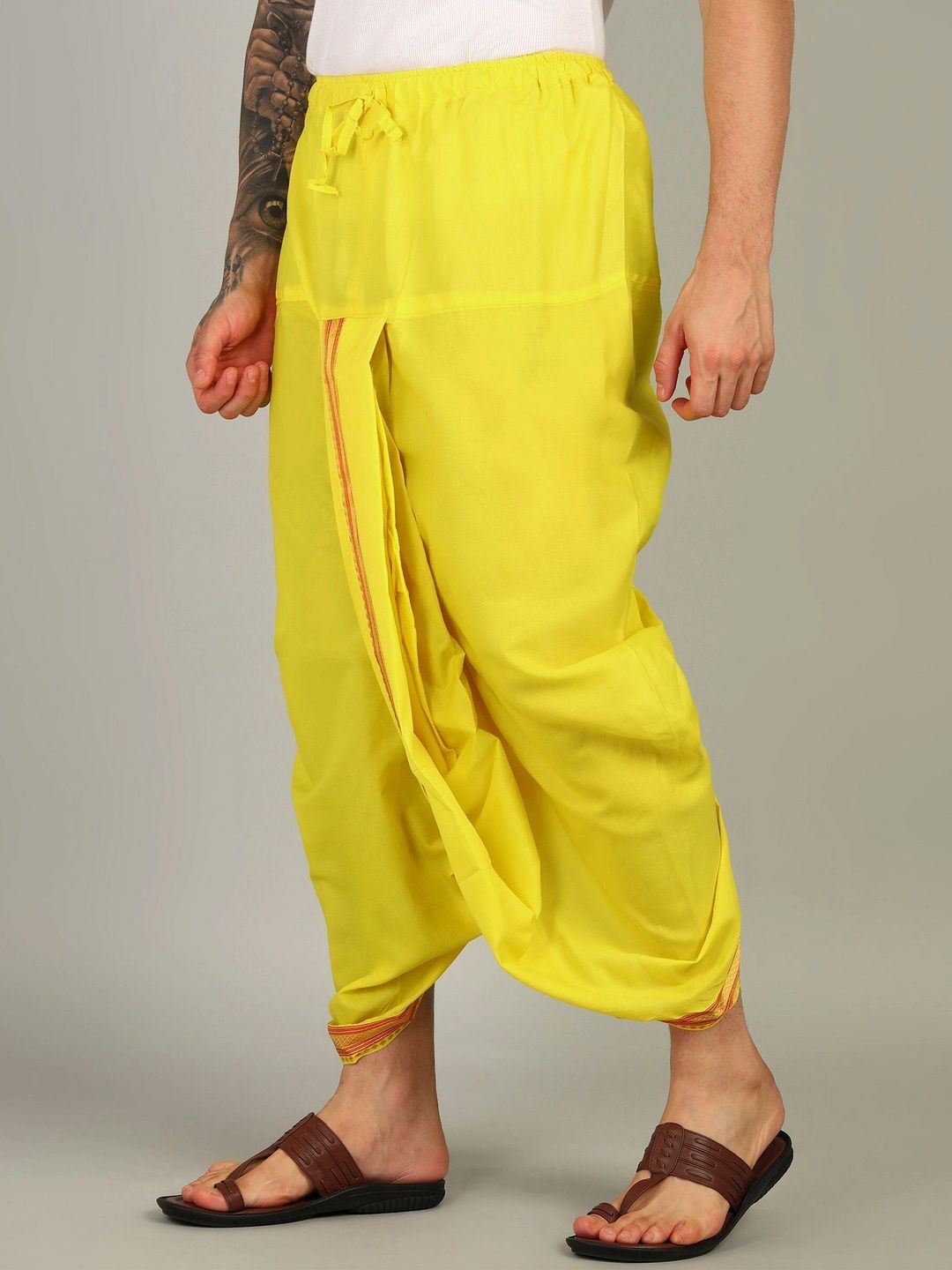 Radhika Handloom Men Dhoti Dhotis-picture-48