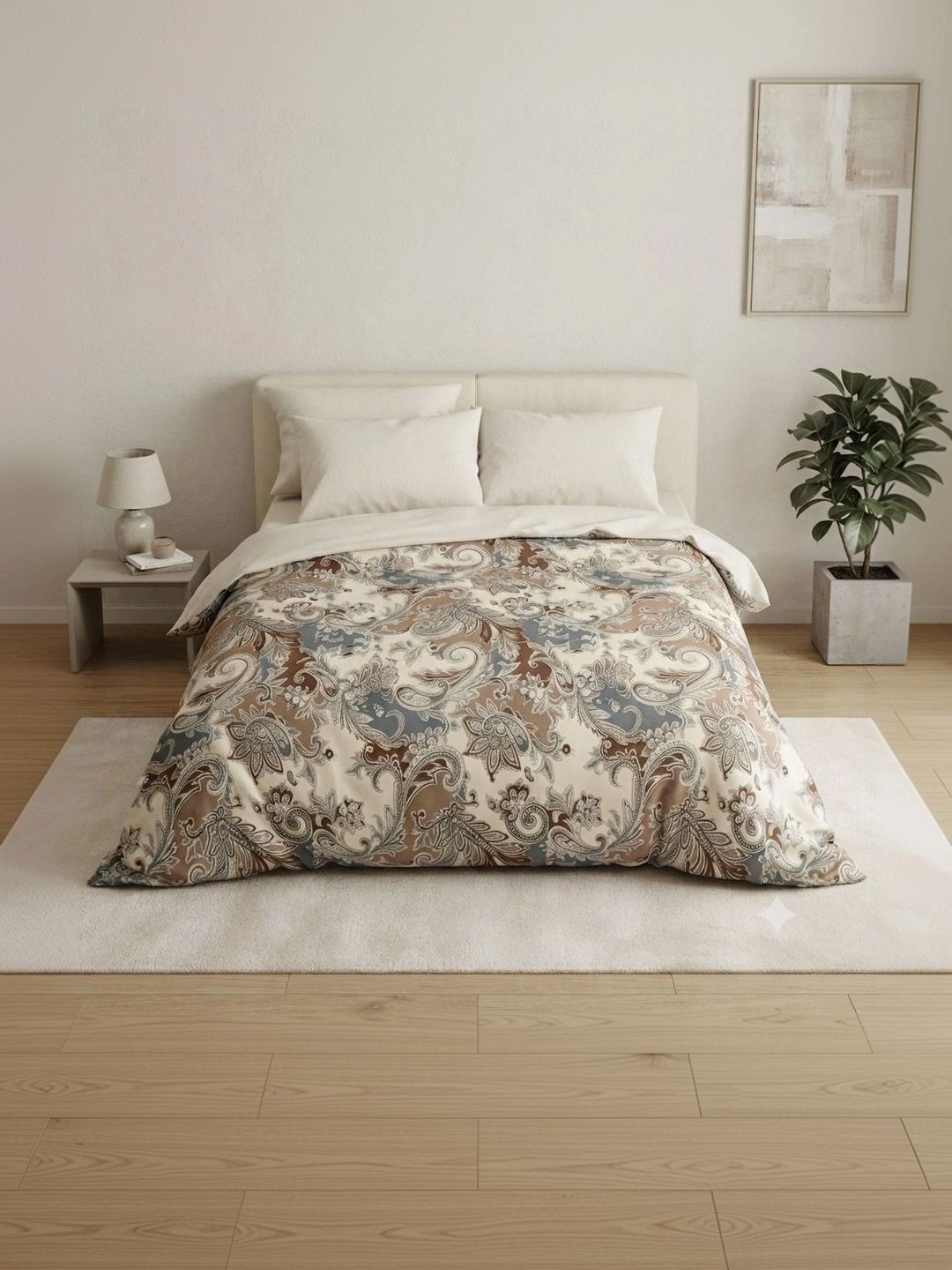 tundwal's Multicoloured Ethnic Motifs AC Room 210 GSM Quilt-picture-18
