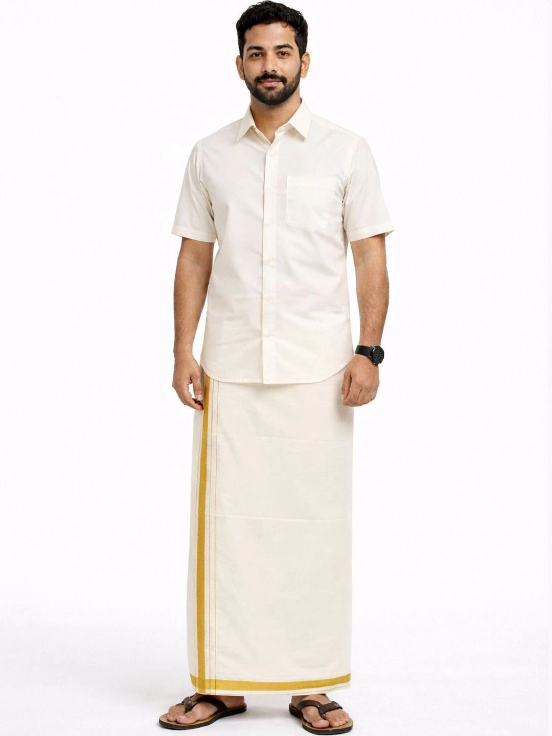 Radhika Handloom Men Dhoti Dhotis-picture-17