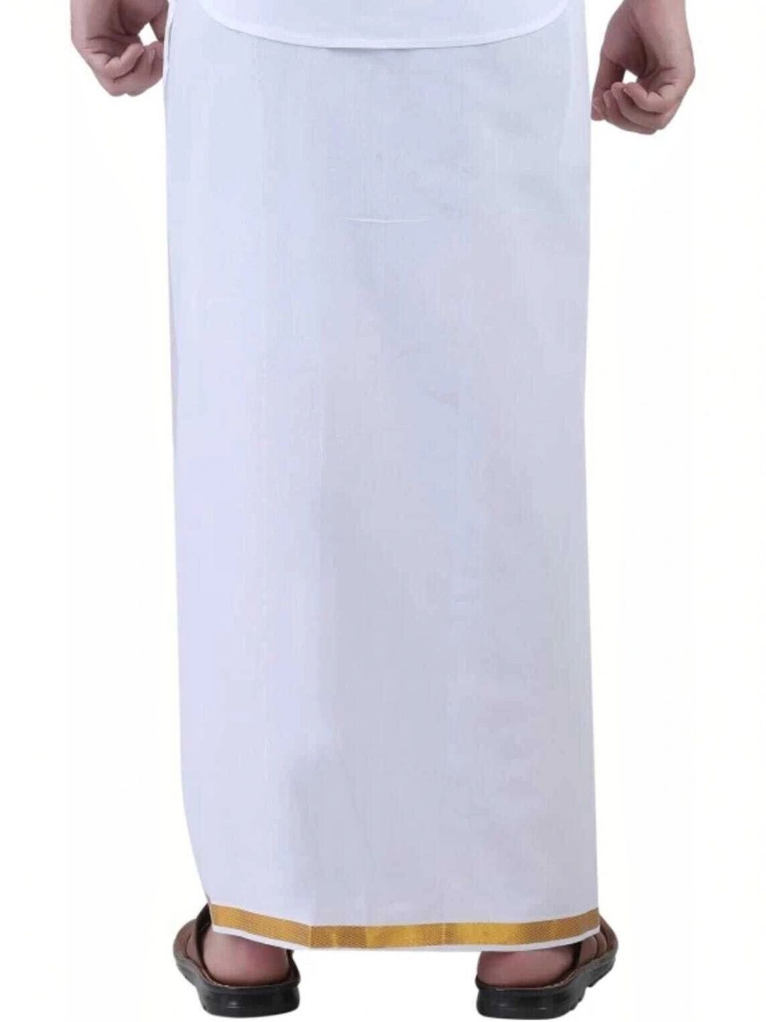 Sac Shree Aparajeet Creations Men Striped Cotton Dhoti Dhotis-picture-48