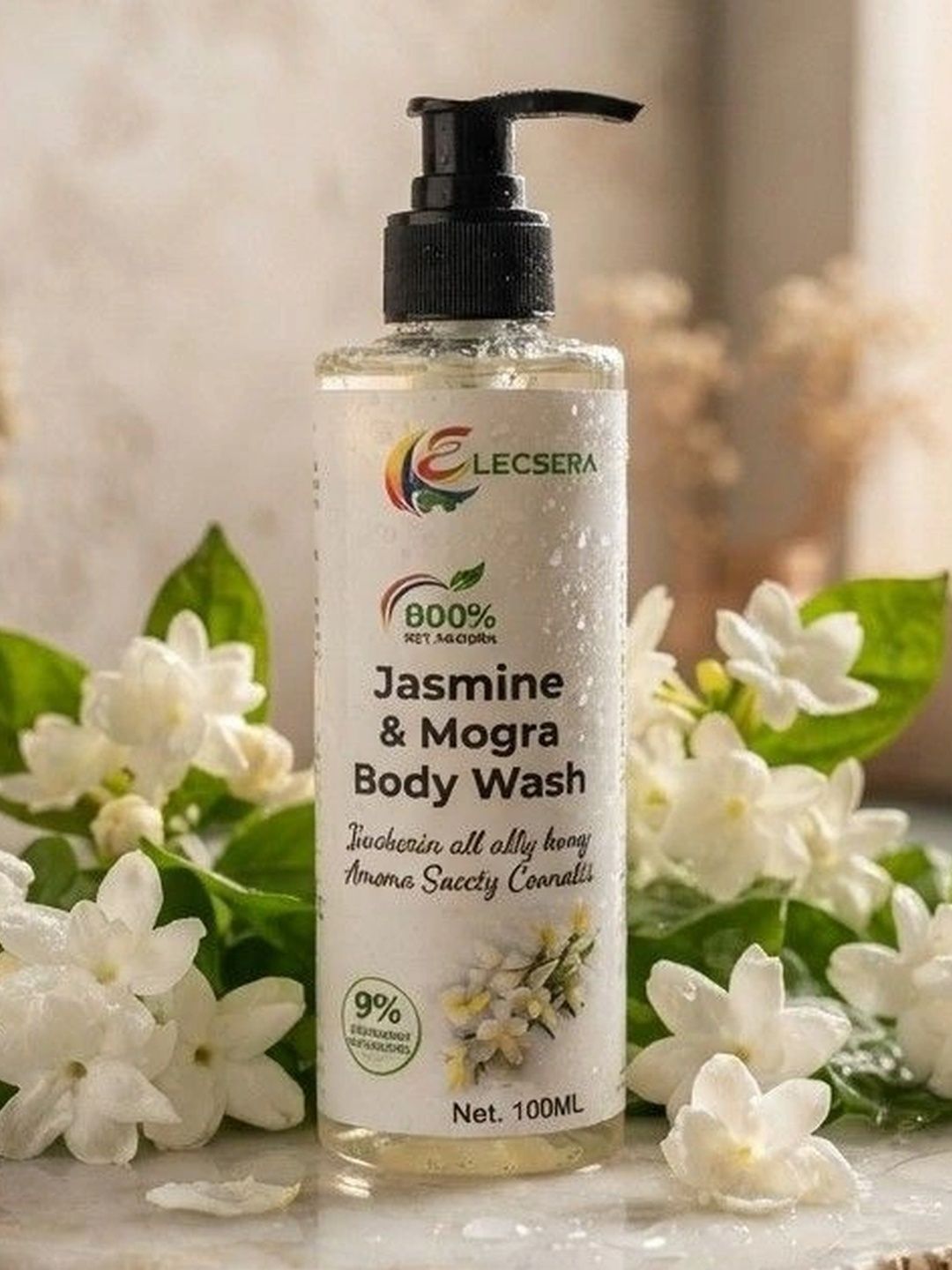 Elecsera Jasmine & Mogra Shower Gel For Hydration - 200 ml-picture-12