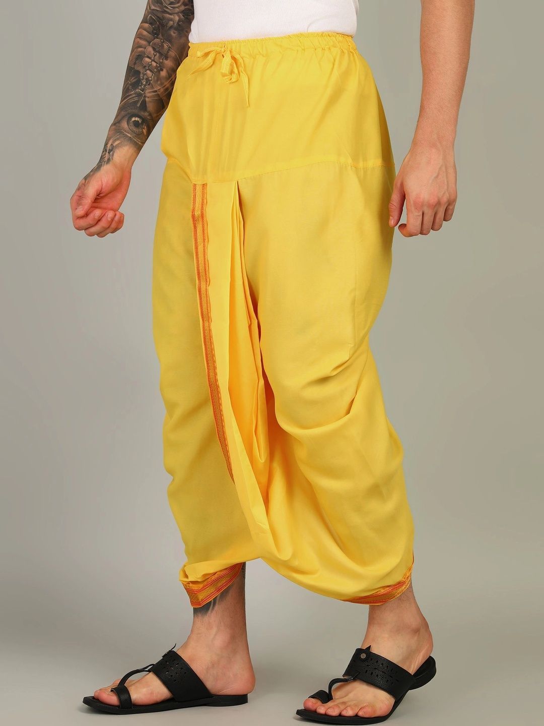 Radhika Handloom Men Dhoti Dhotis-picture-28