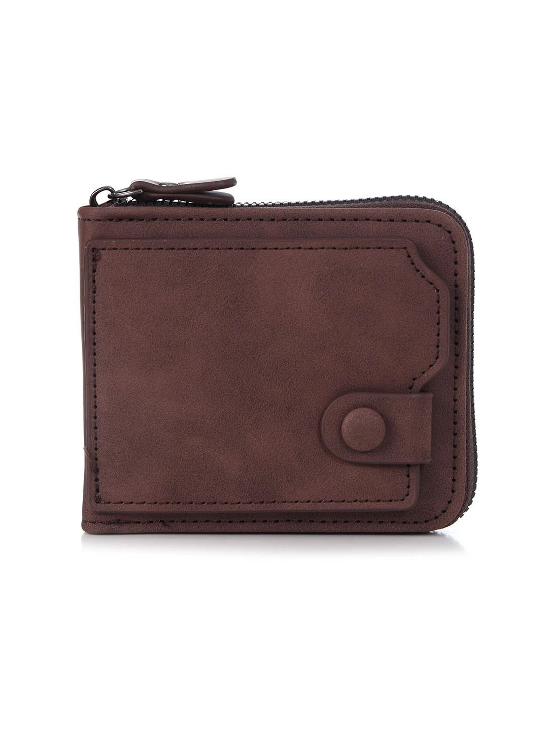 The Wallet Store Men PU Zip Around Wallet-picture-12