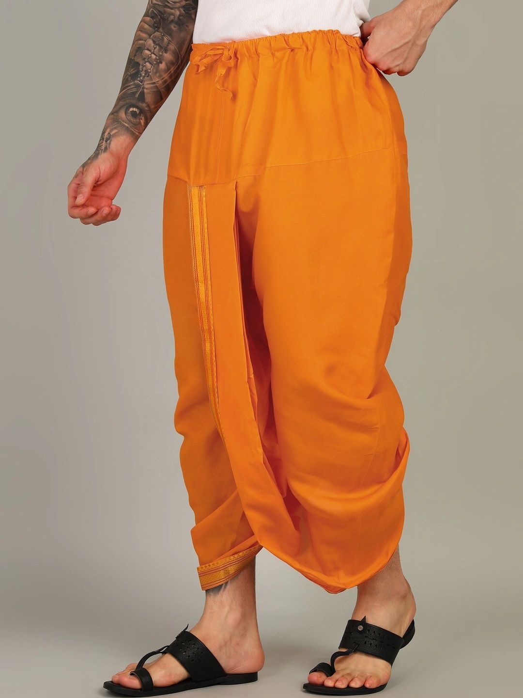 Radhika Handloom Men Dhoti Dhotis-picture-21
