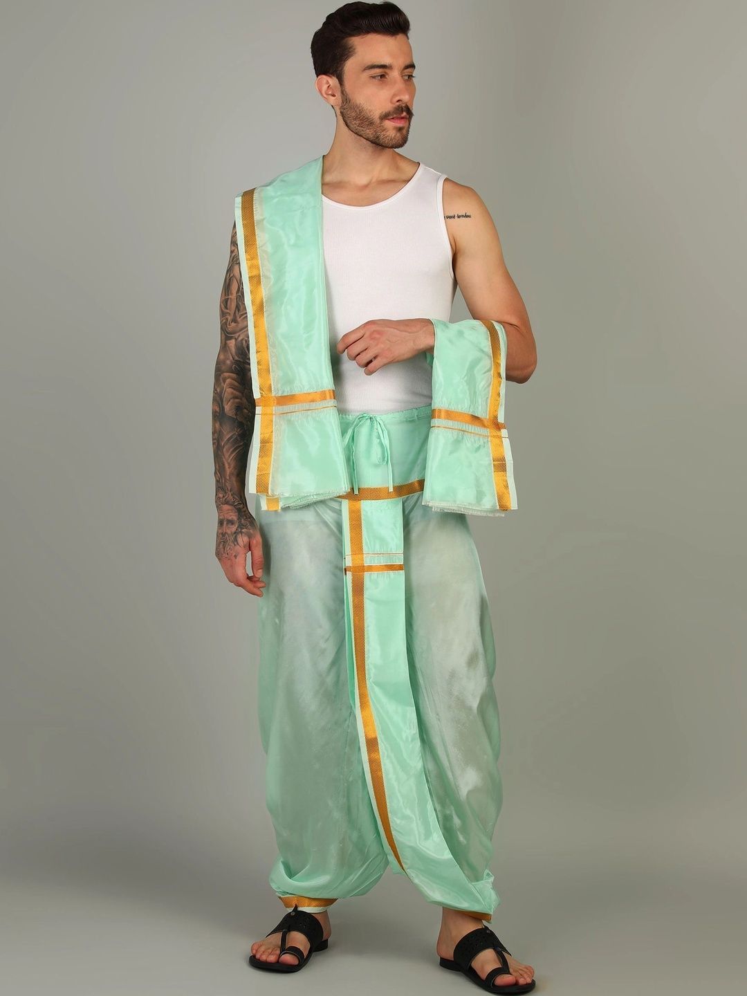 Radhika Handloom Men Dhoti Dhotis-picture-52
