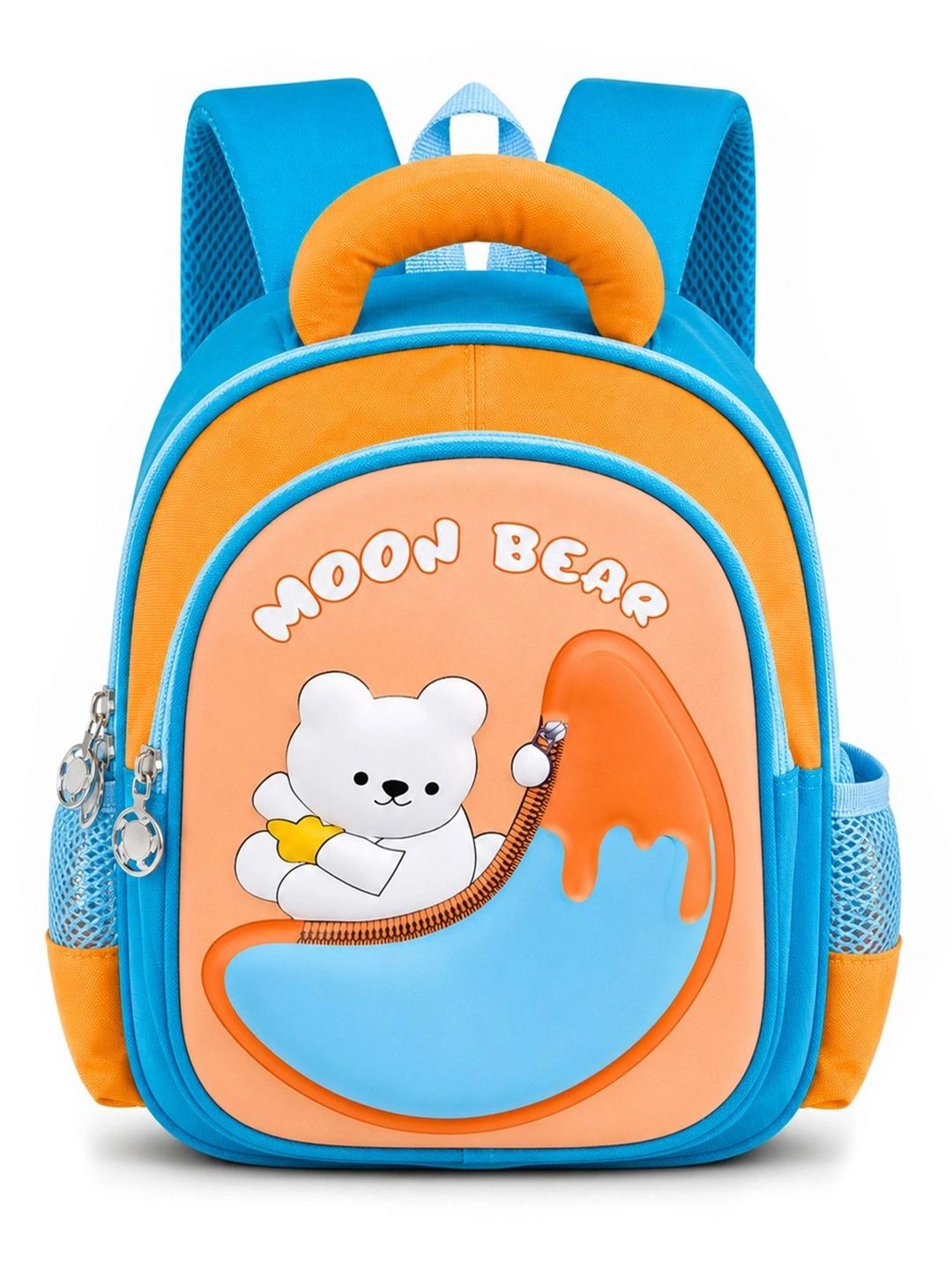 Bold N Elegant Unisex Kids Graphic Contrast Detail Backpack-picture-32