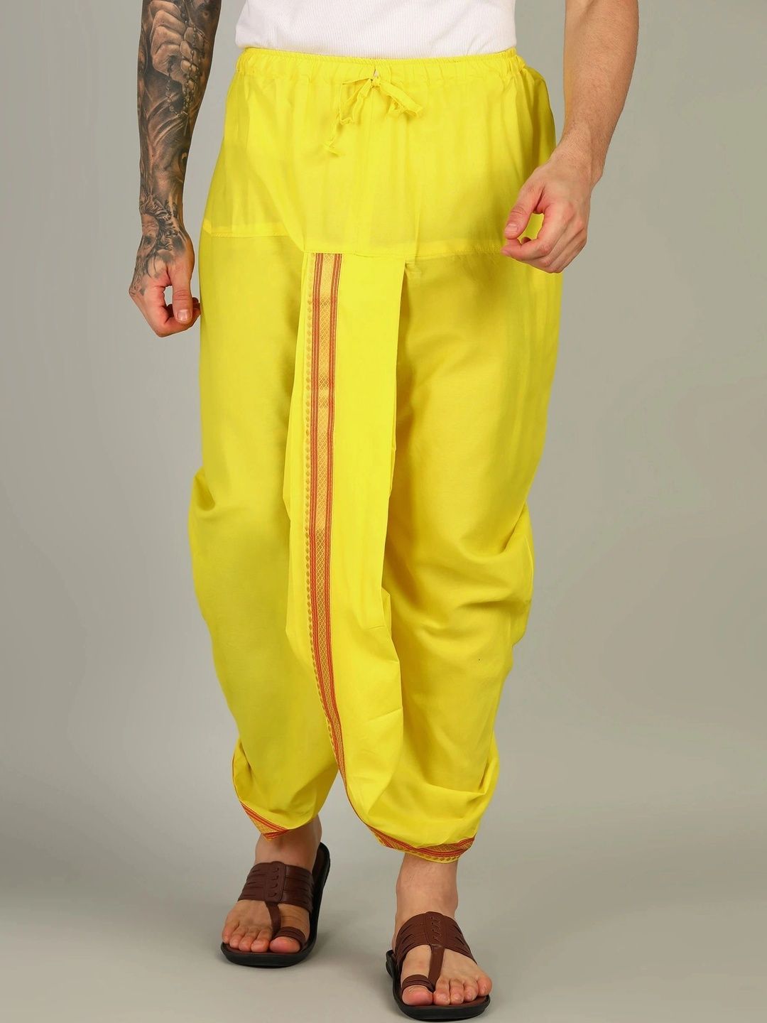 Radhika Handloom Men Dhoti Dhotis-picture-45