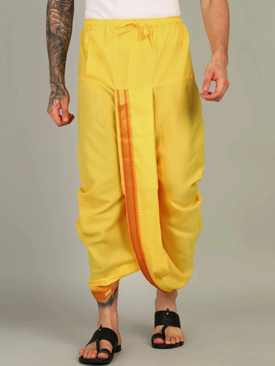 Radhika Handloom Men Dhoti Dhotis-picture-13