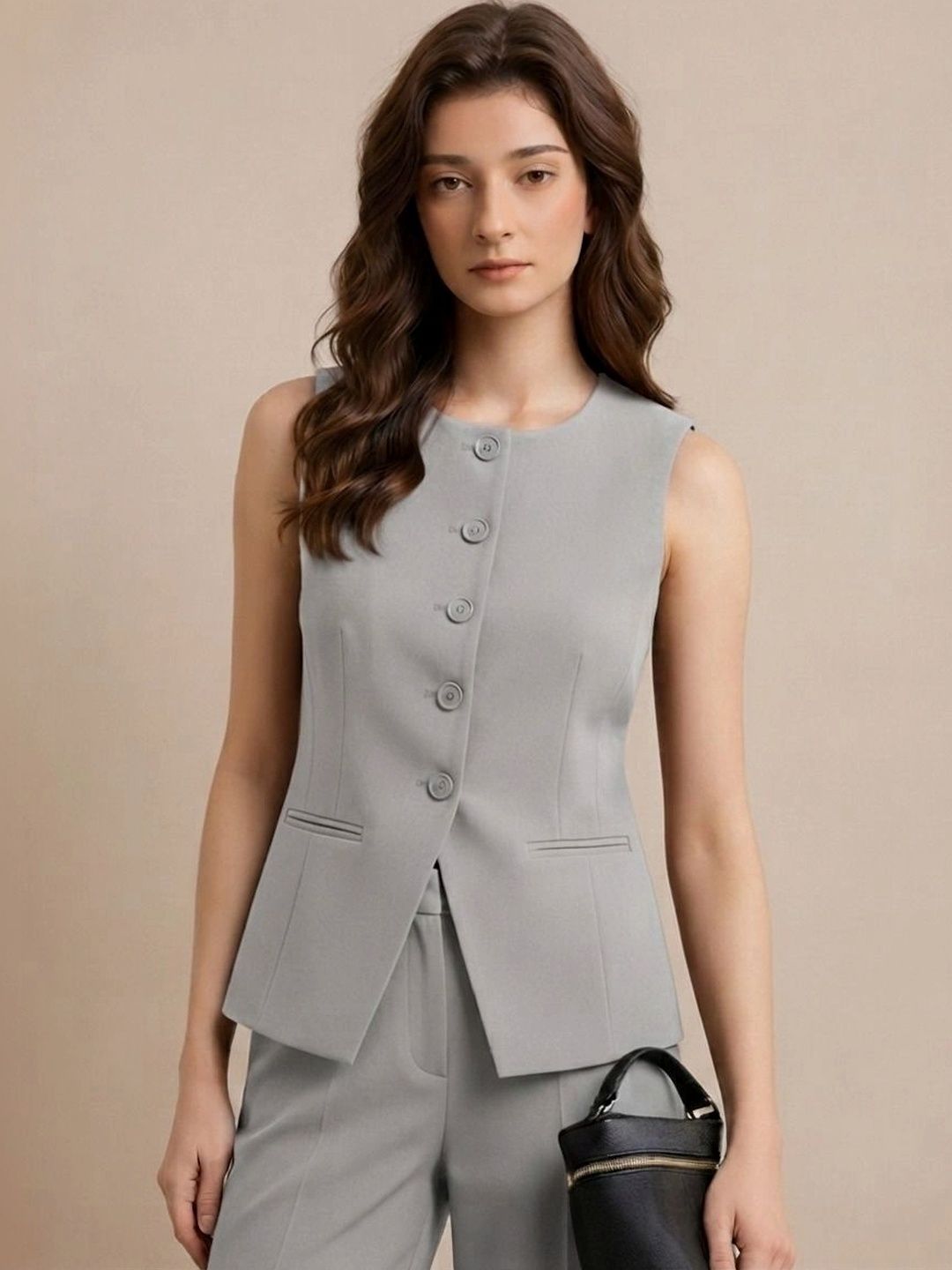 Kotty Round-Neck Waistcoat-picture-40