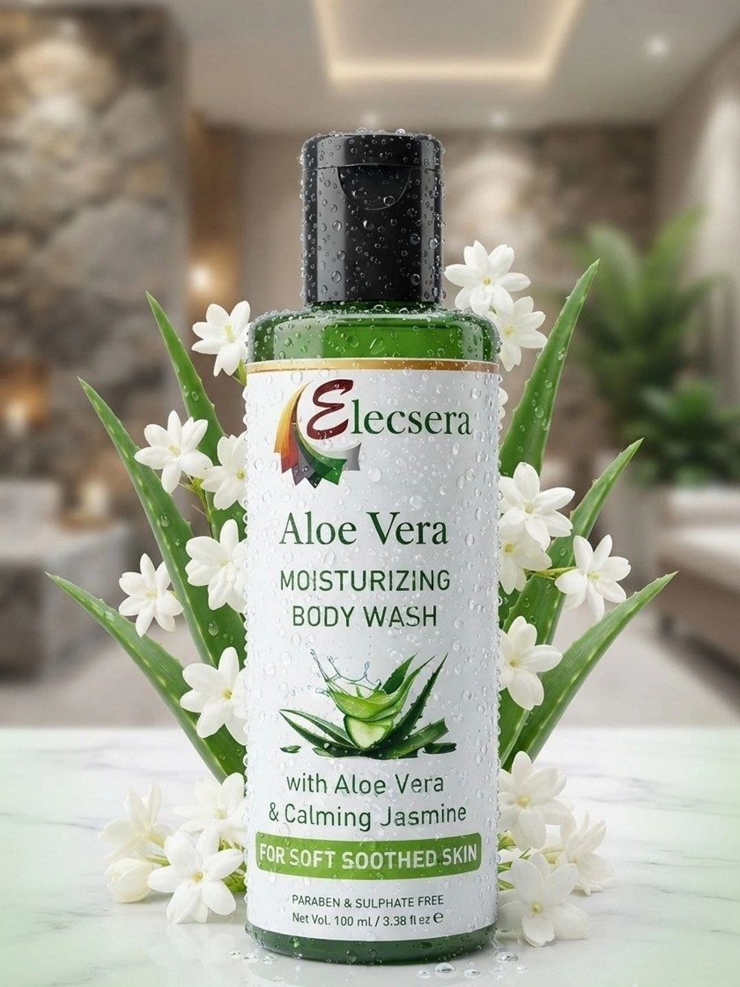 Elecsera Aloe Vera Shower Gel For Hydration - 100 ml-picture-26