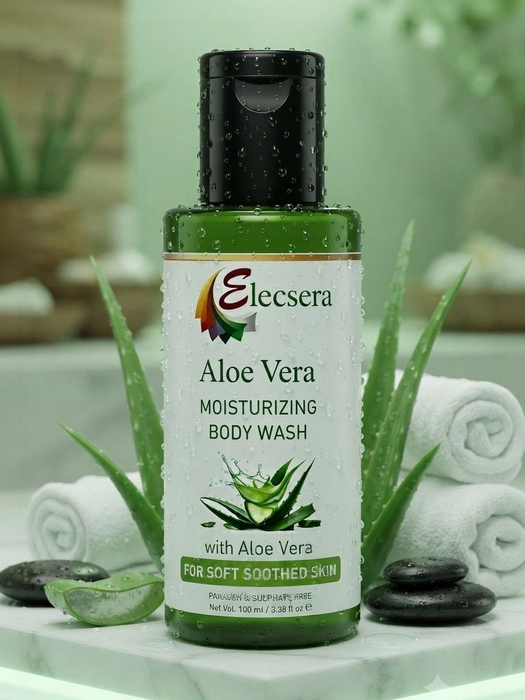 Elecsera Aloe Vera Shower Gel For Hydration - 100 ml-picture-34