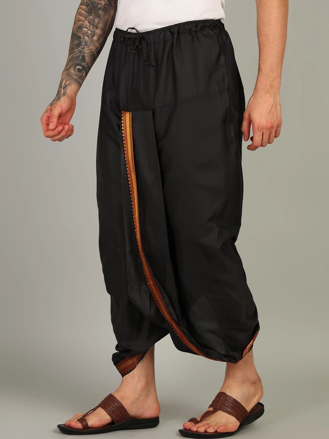 Radhika Handloom Men Dhoti Dhotis-picture-25