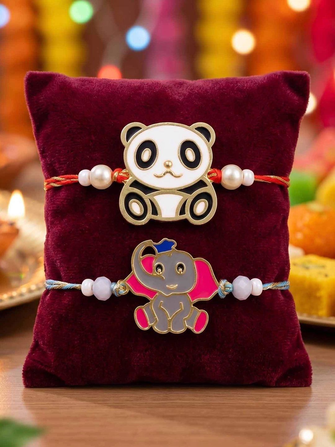 TIED RIBBONS Thread Rakhi-picture-2