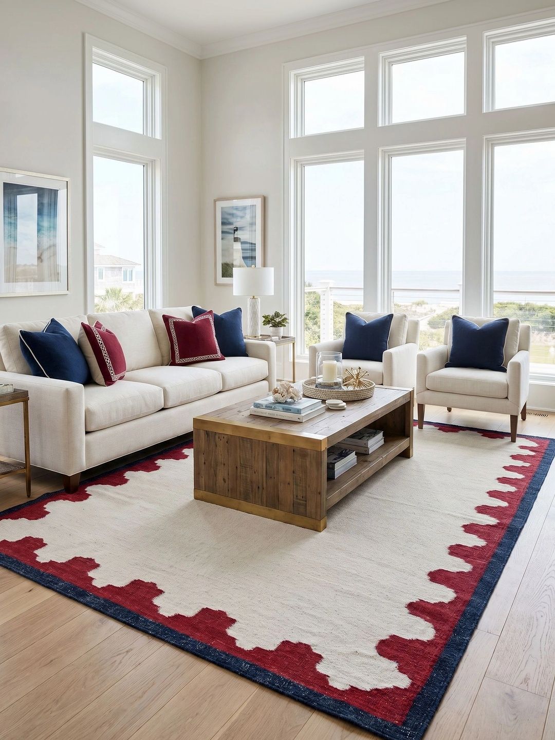 Jaipur Rugs White Abstract Handmade Woollen Carpet-picture-56
