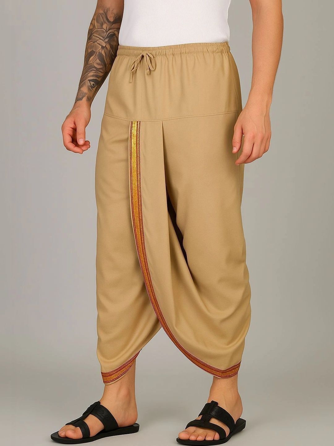 Radhika Handloom Men Dhoti Dhotis-image-49
