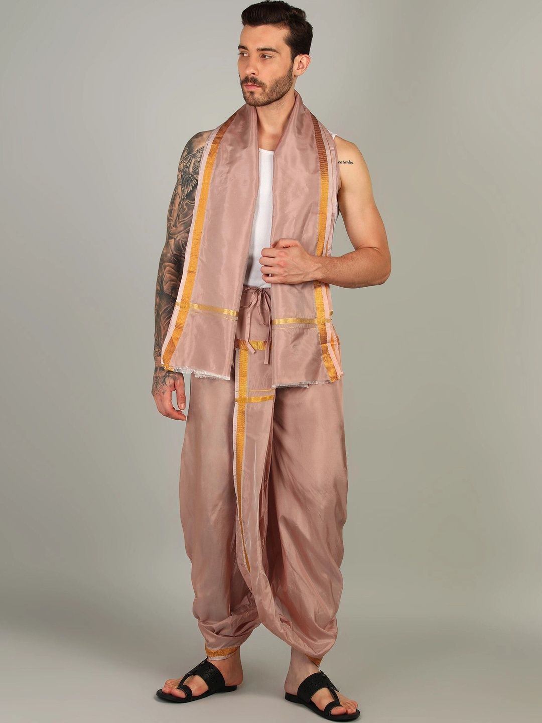 Radhika Handloom Men Dhoti Dhotis-picture-44