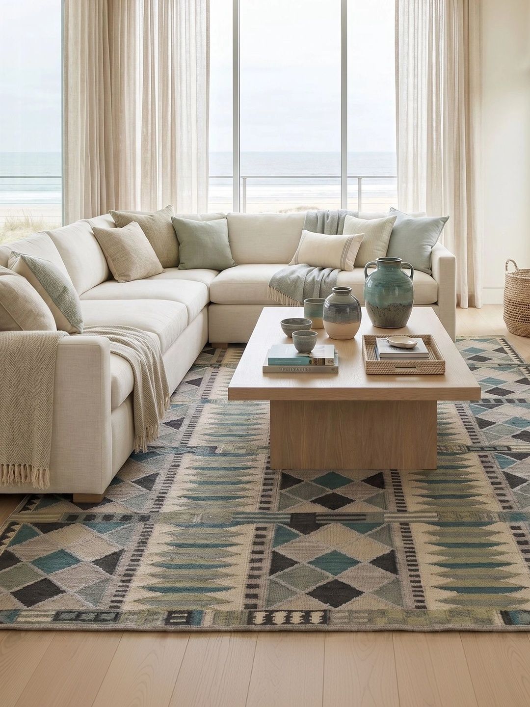 Jaipur Rugs Grey Geometric Woollen Carpet-picture-29
