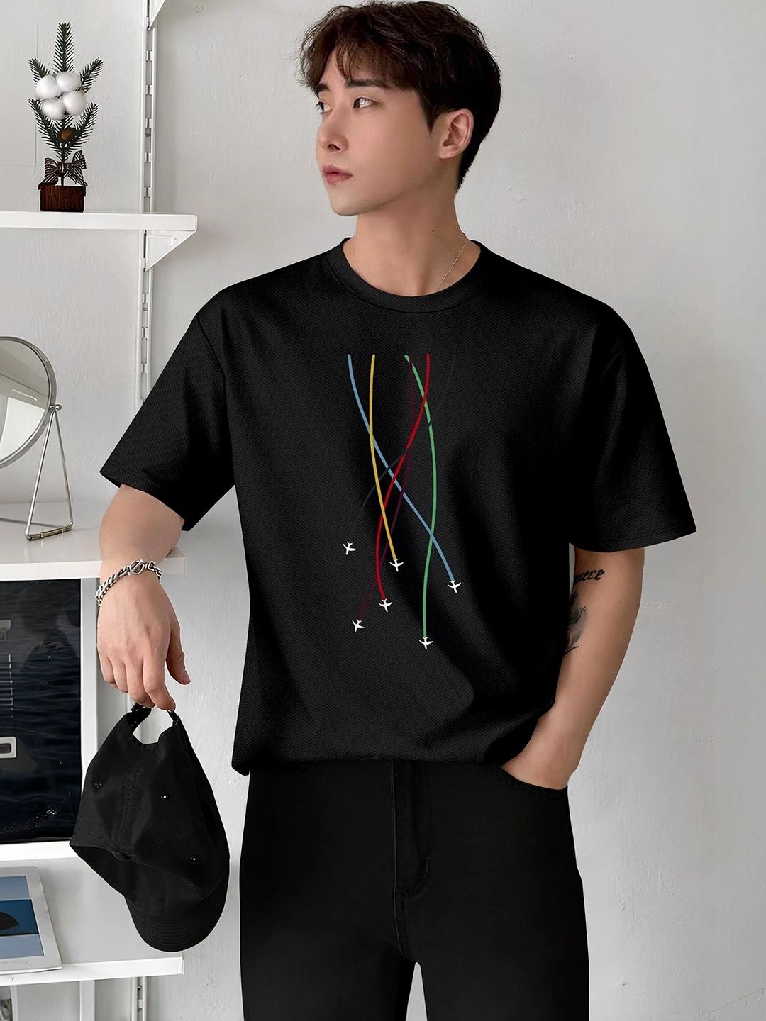 HERE&NOW Men Printed T-shirt-picture-28