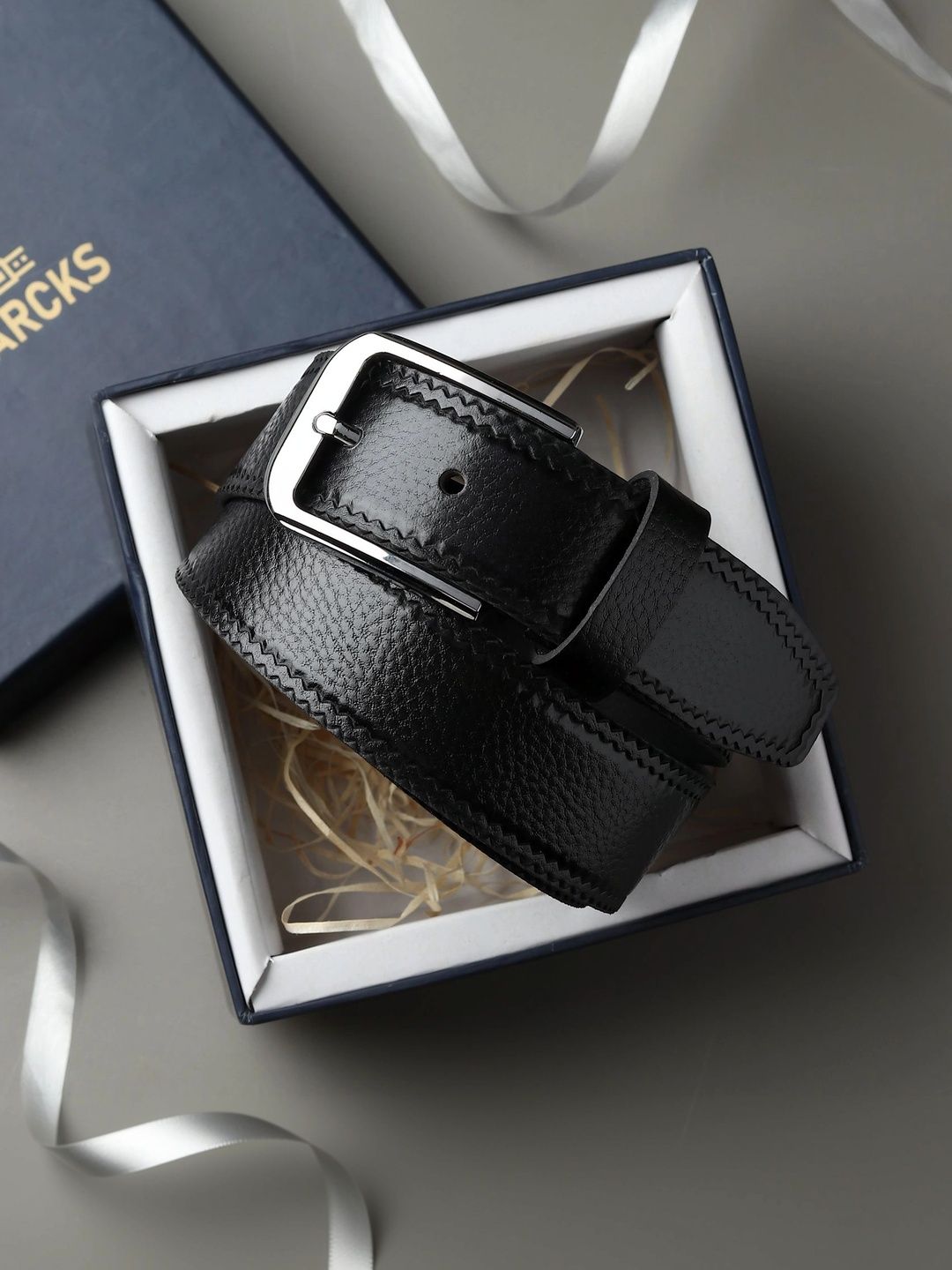 warcks Men Textured Leather Formal Belt-picture-20