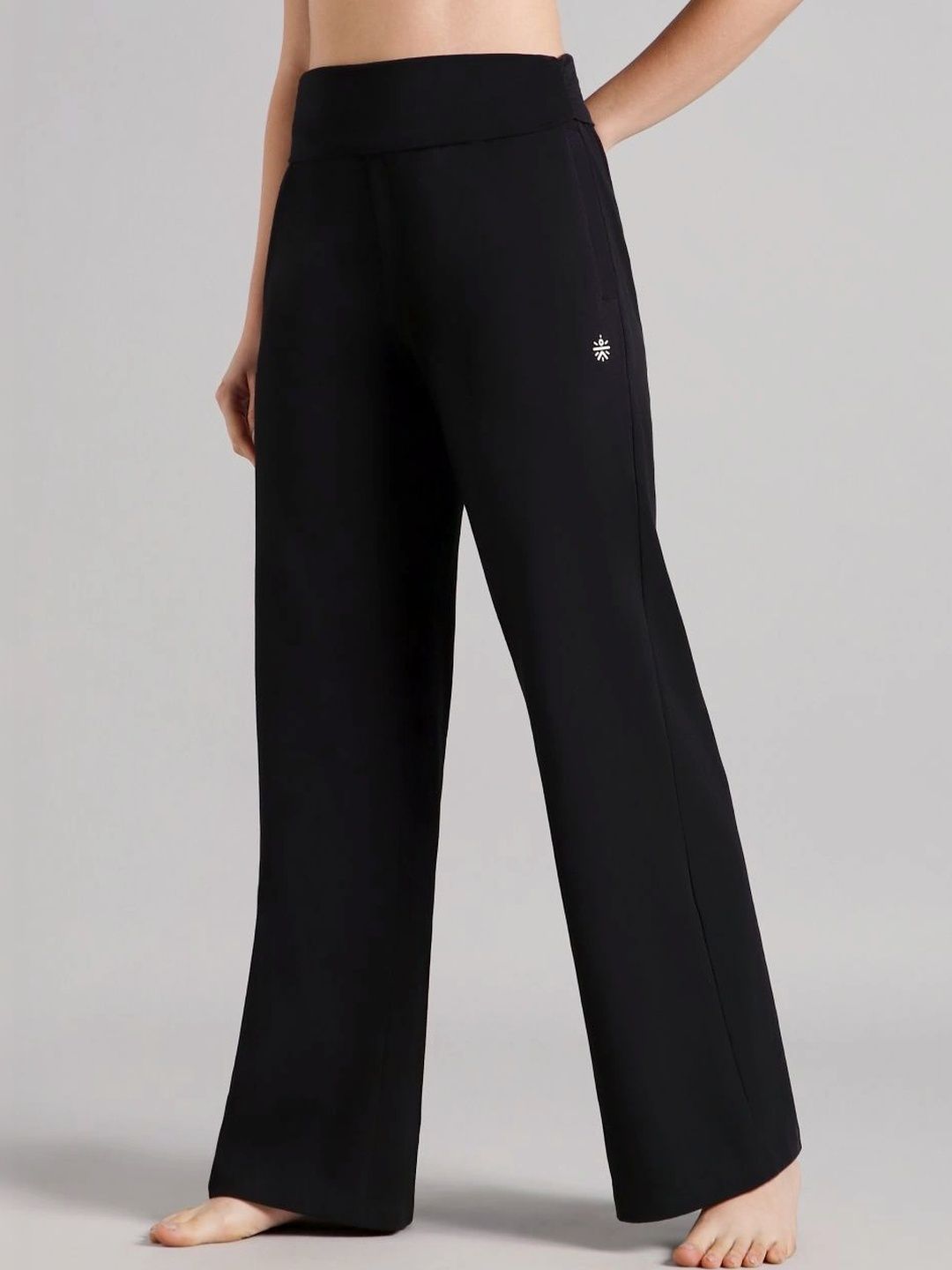 CULT Women Black Flow Form Yoga Wde Leg Pants-picture-22
