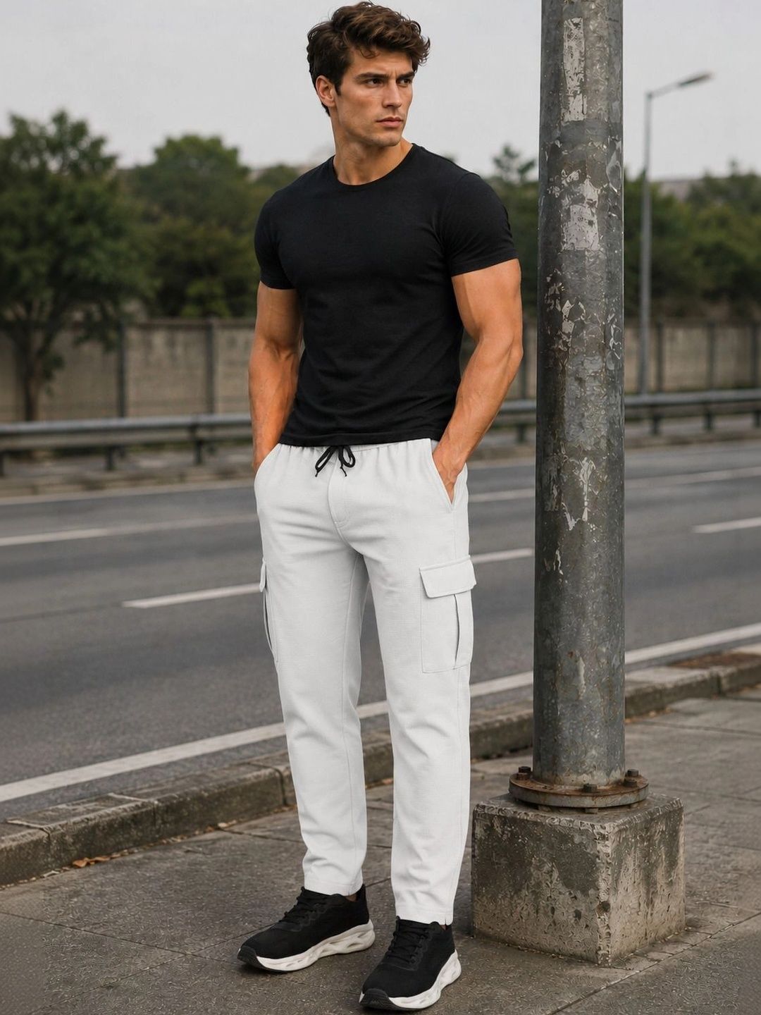 MaverIQ Men Smart Trousers-picture-55