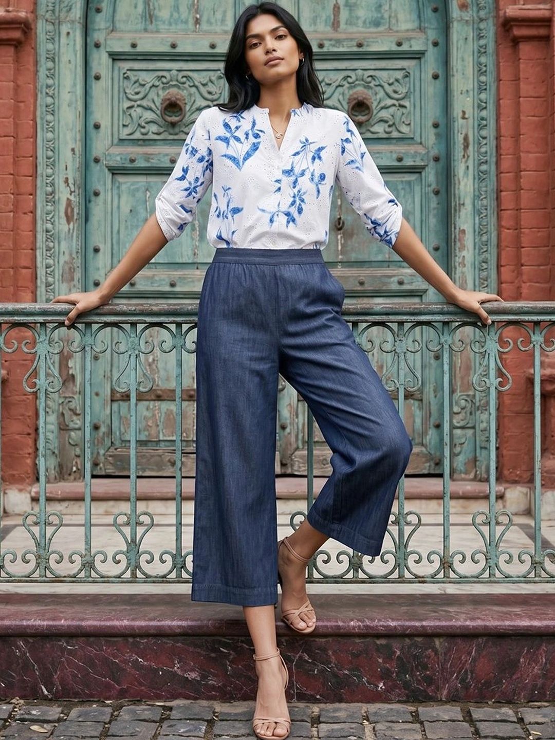 Melange by Lifestyle Women Trousers-picture-23