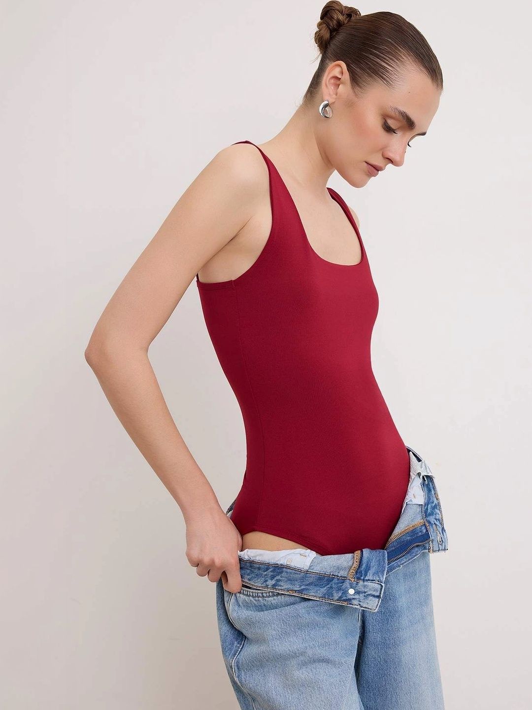 Trendyol Square Neck Bodysuit-picture-18