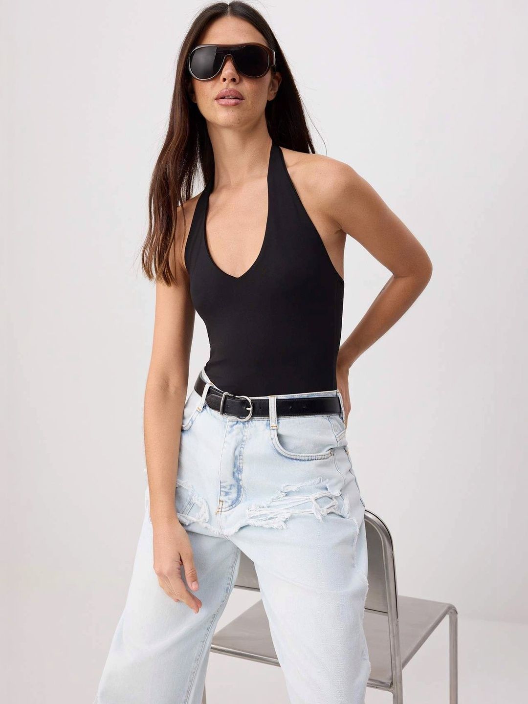 Trendyol Halter Neck Bodysuit-picture-11