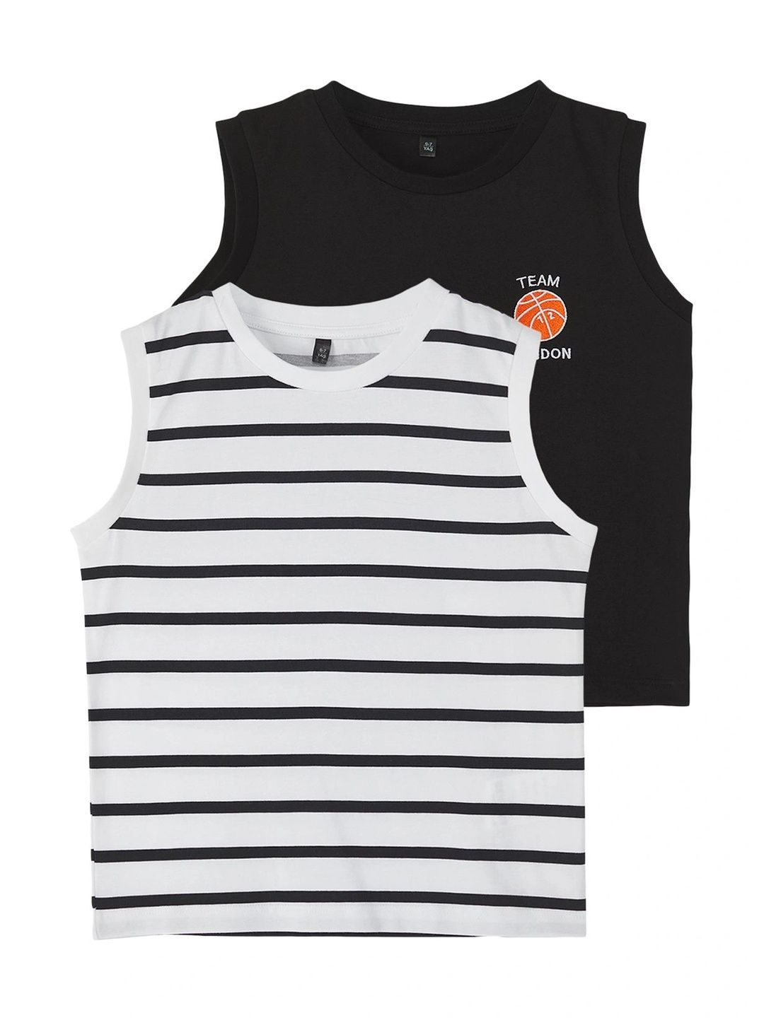 Trendyol Boys Striped Cotton Tank-picture-14